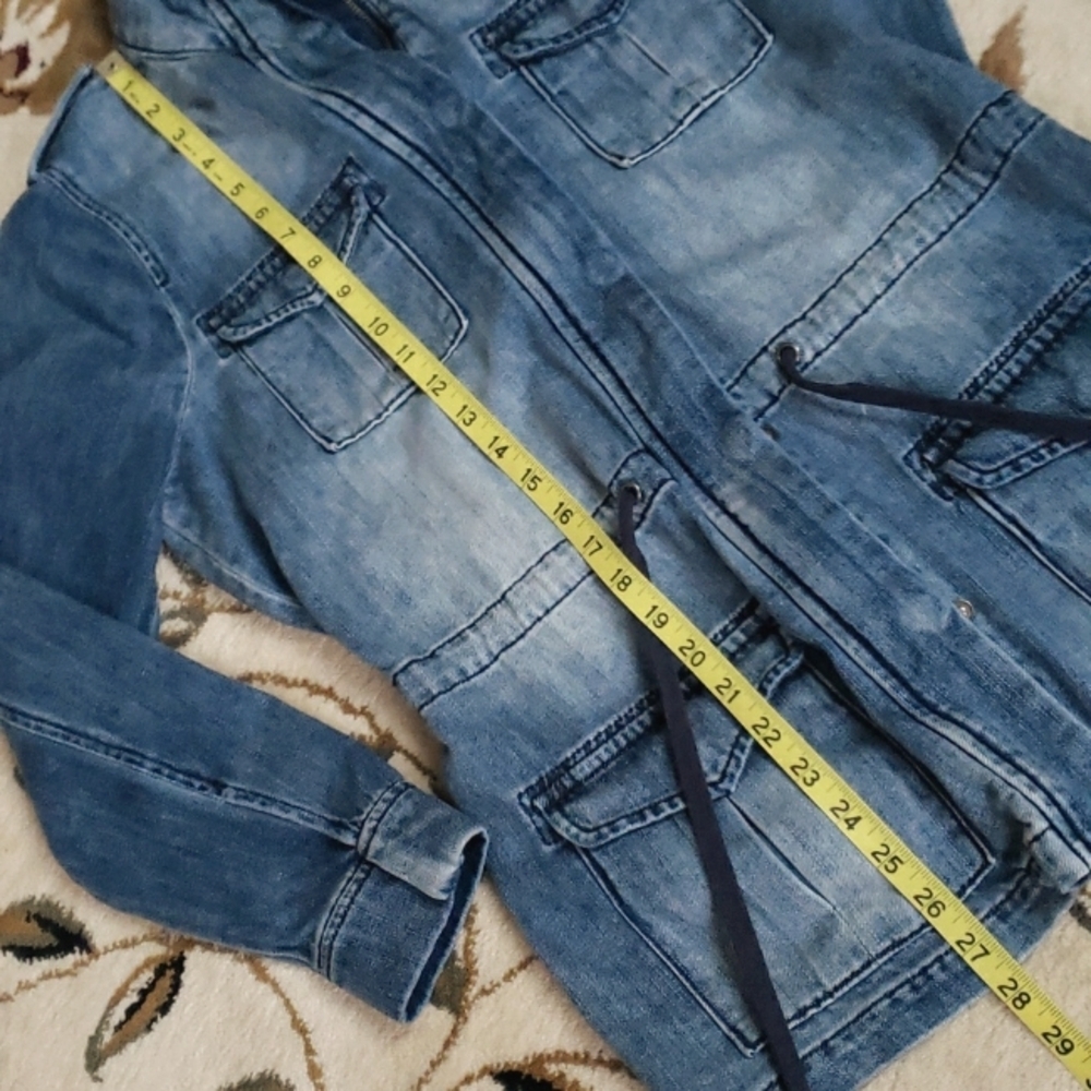 Liverpool Jeans Company Women's Denim Utility Jacket,  Size S - Picture 13 of 16
